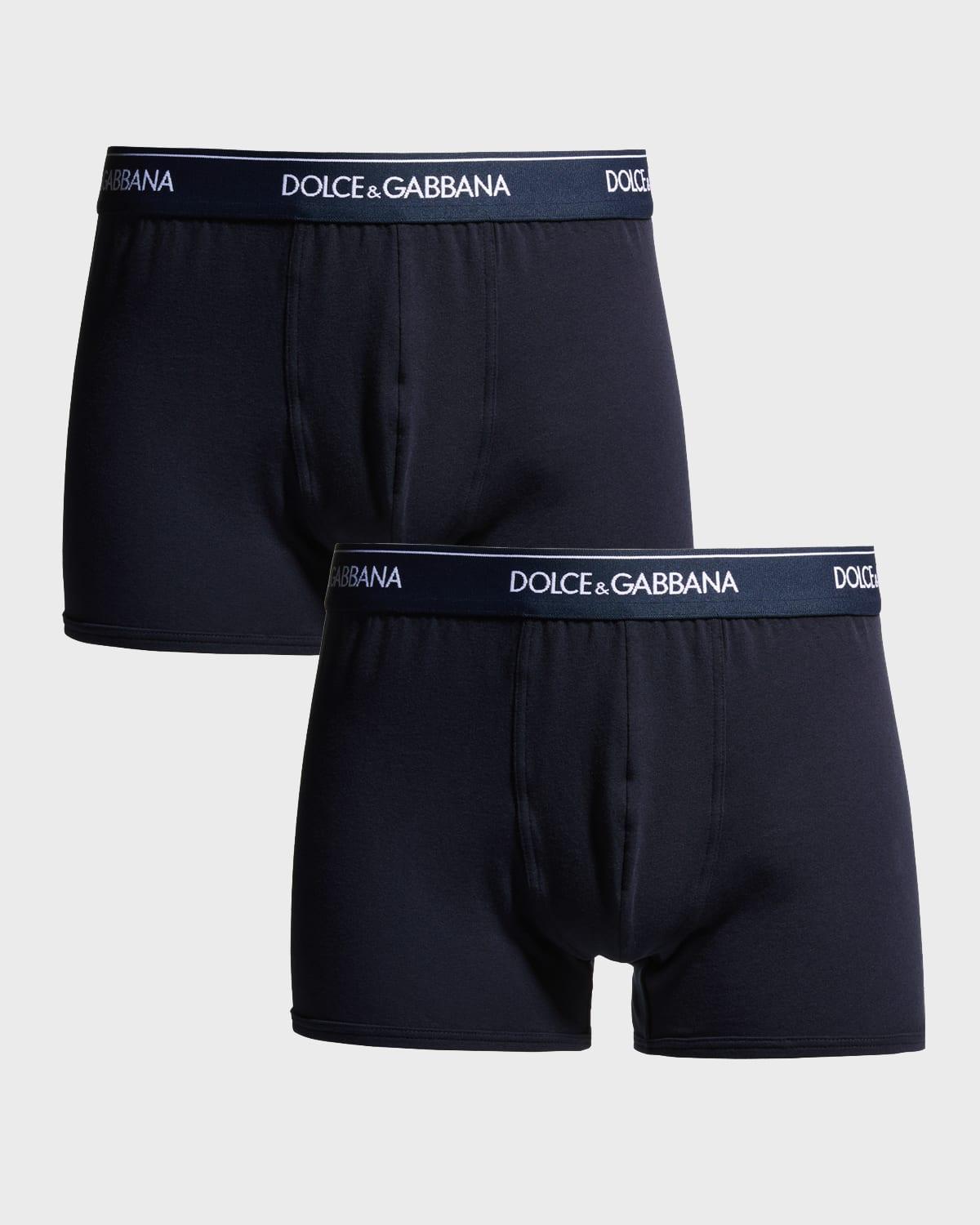 Dolce & Gabbana 2-Pack Logo Waist Boxer Briefs Product Image