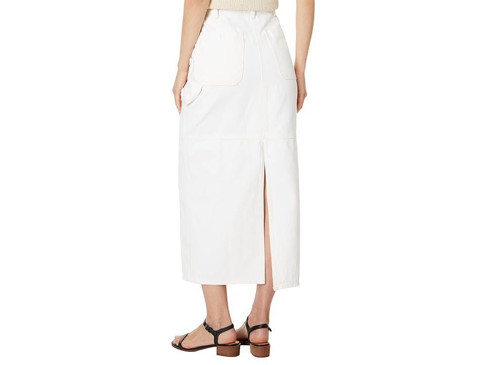 Madewell Denim Carpenter Maxi Skirt in Tile (Tile ) Women's Skirt Product Image