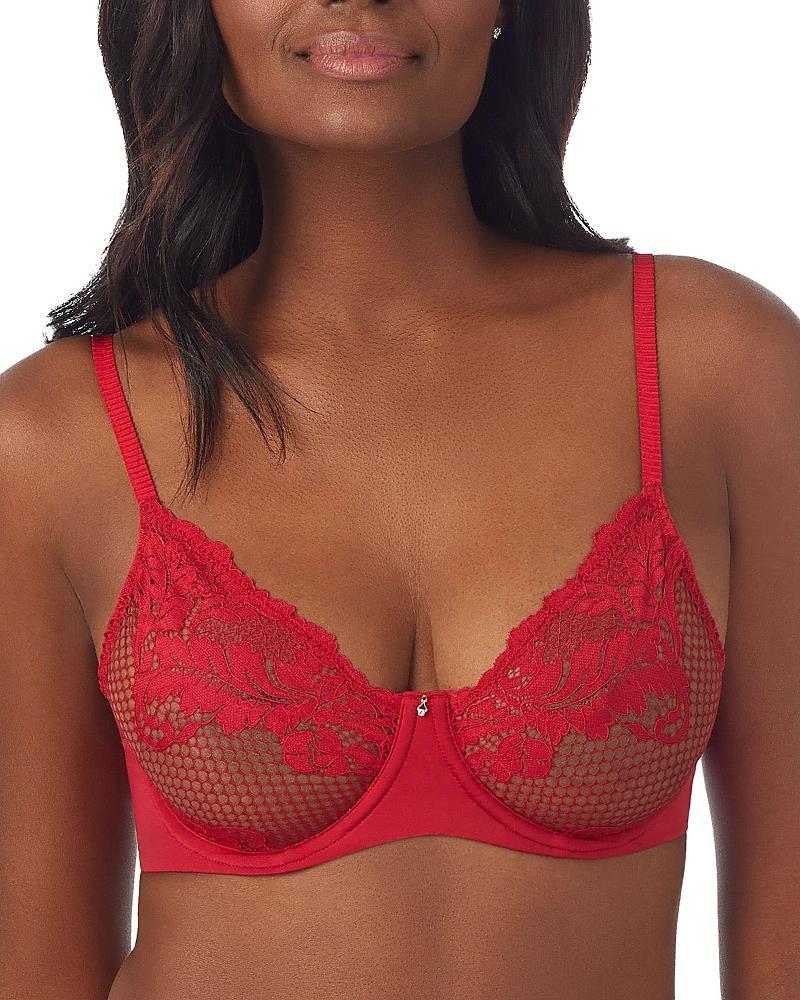 Le Mystere Lace Allure Unlined Underwire Demi Bra Product Image