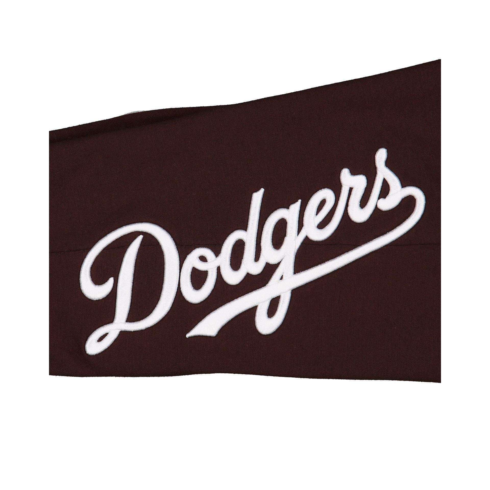 Los Angeles Dodgers Logo Select Color Flip Brown Jogger Male Product Image