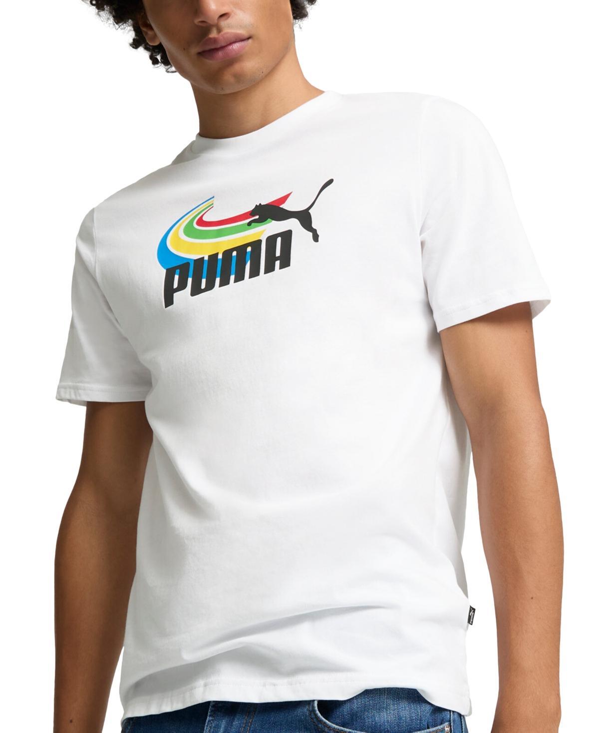 Men's Summer Sports Short-Sleeve Graphic T-Shirt Product Image