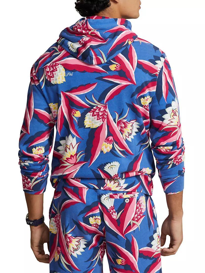 Floral French Terry Hoodie Product Image