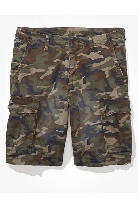 AE Flex 12 Lived-In Longer Length Cargo Short Mens Product Image