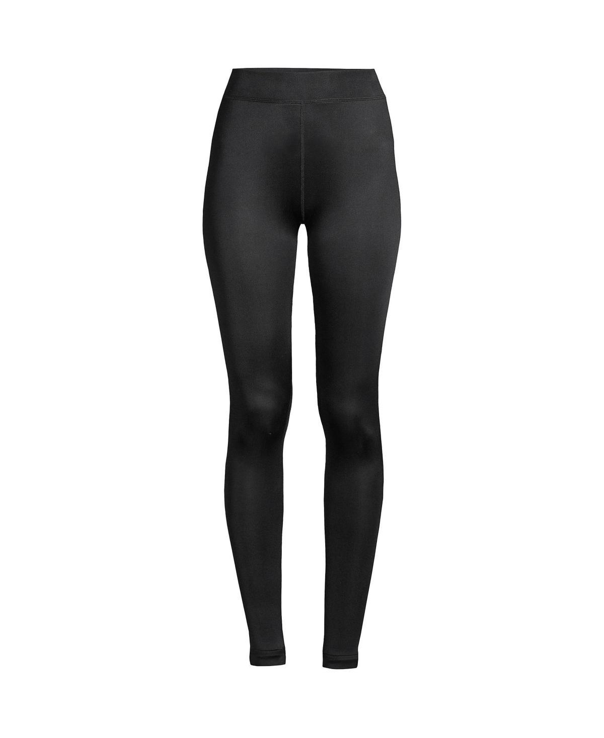 Lands End Womens Silk Interlock Long Underwear Leggings Pants product image