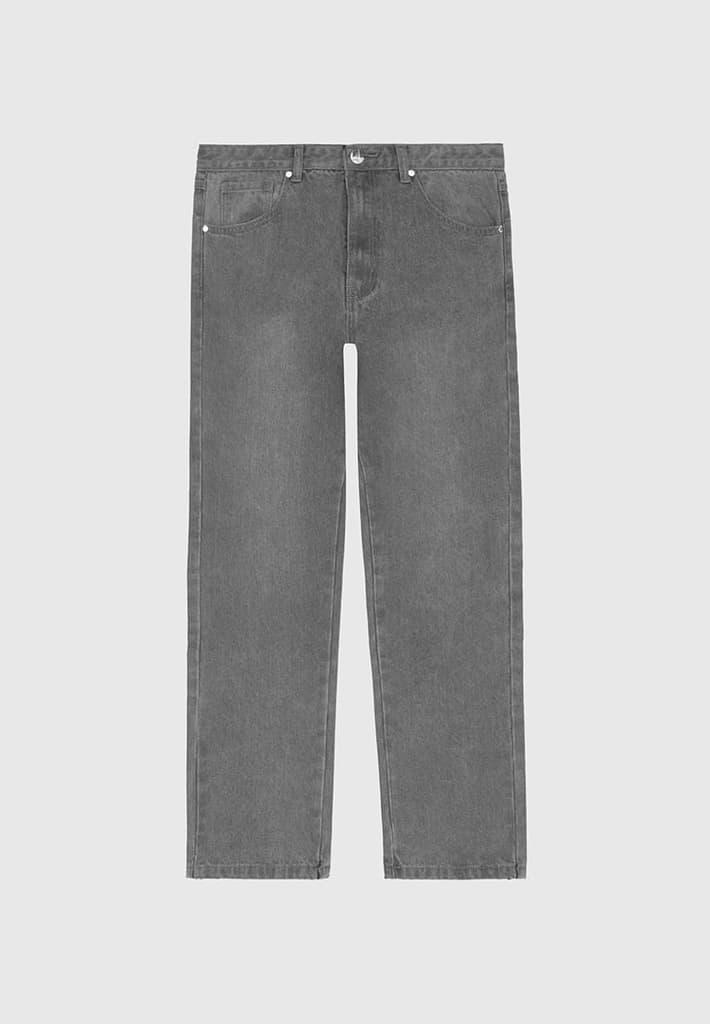 Relaxed Fit Jean - Washed Grey Male Product Image