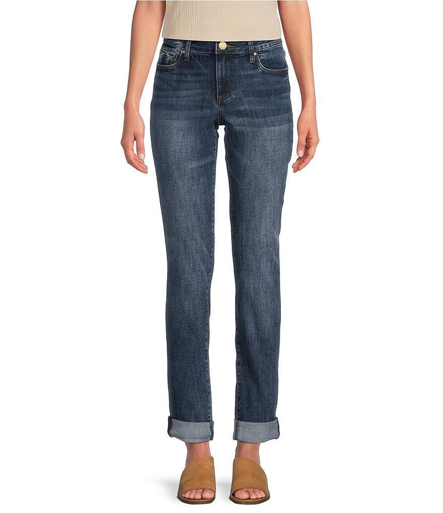 KUT from the Kloth Catherine Mid-Rise Boyfriend Roll-Up Jean product image