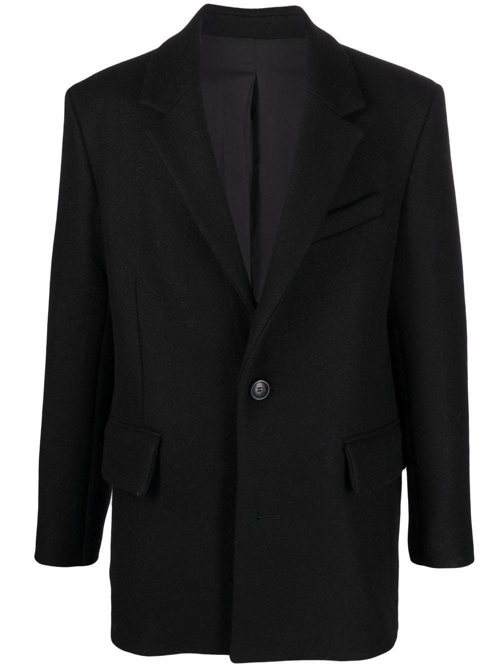 Single-breasted Blazer In Black Product Image