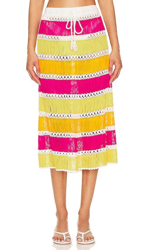 X Revolve Crochet Mini Skirt Product Image