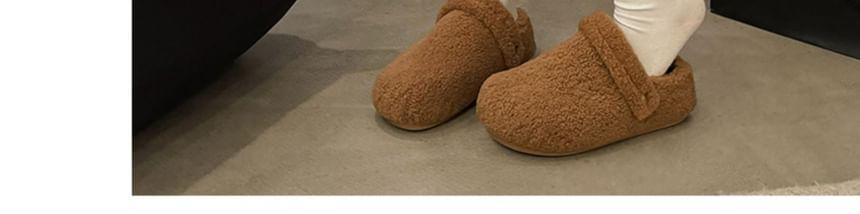 Plain Fluffy Clogs Product Image