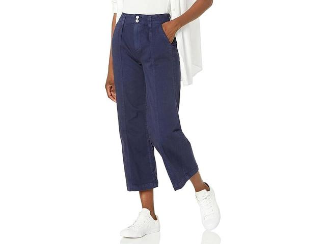 Paige Brooklyn High Rise Cropped Wide Leg Pants Product Image