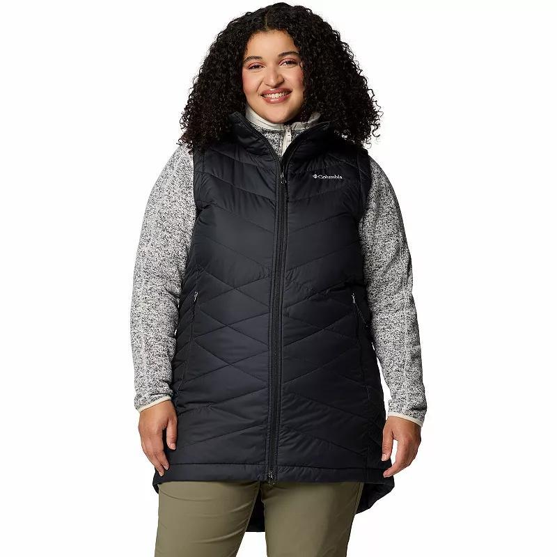 Plus Size Columbia Heavenly II Long Vest, Womens Product Image