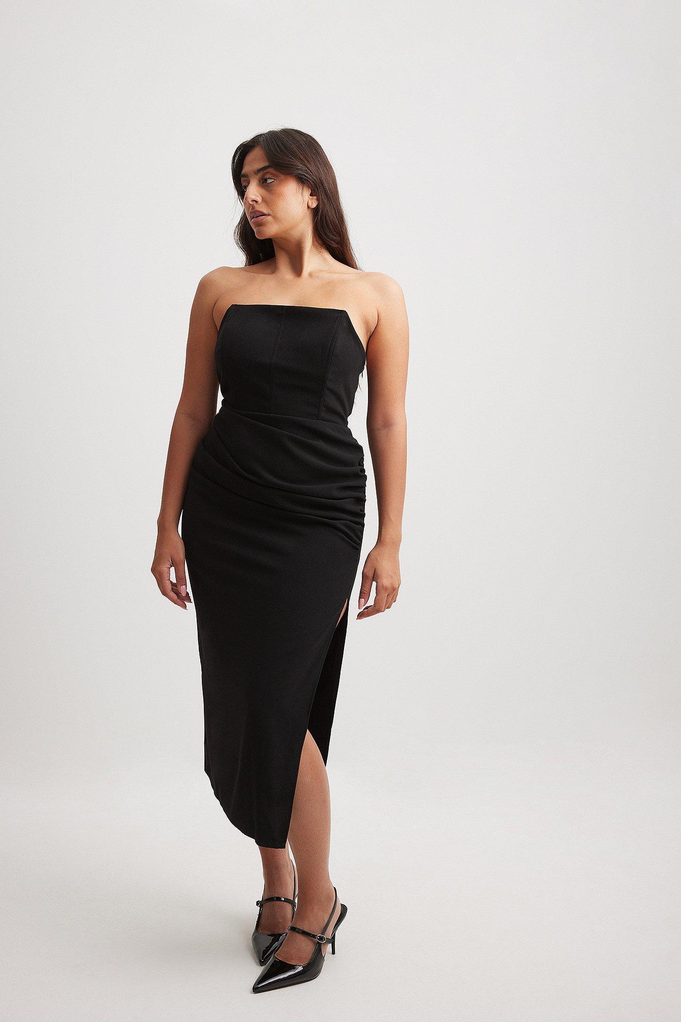 Bandeau Corset Midi Dress Product Image