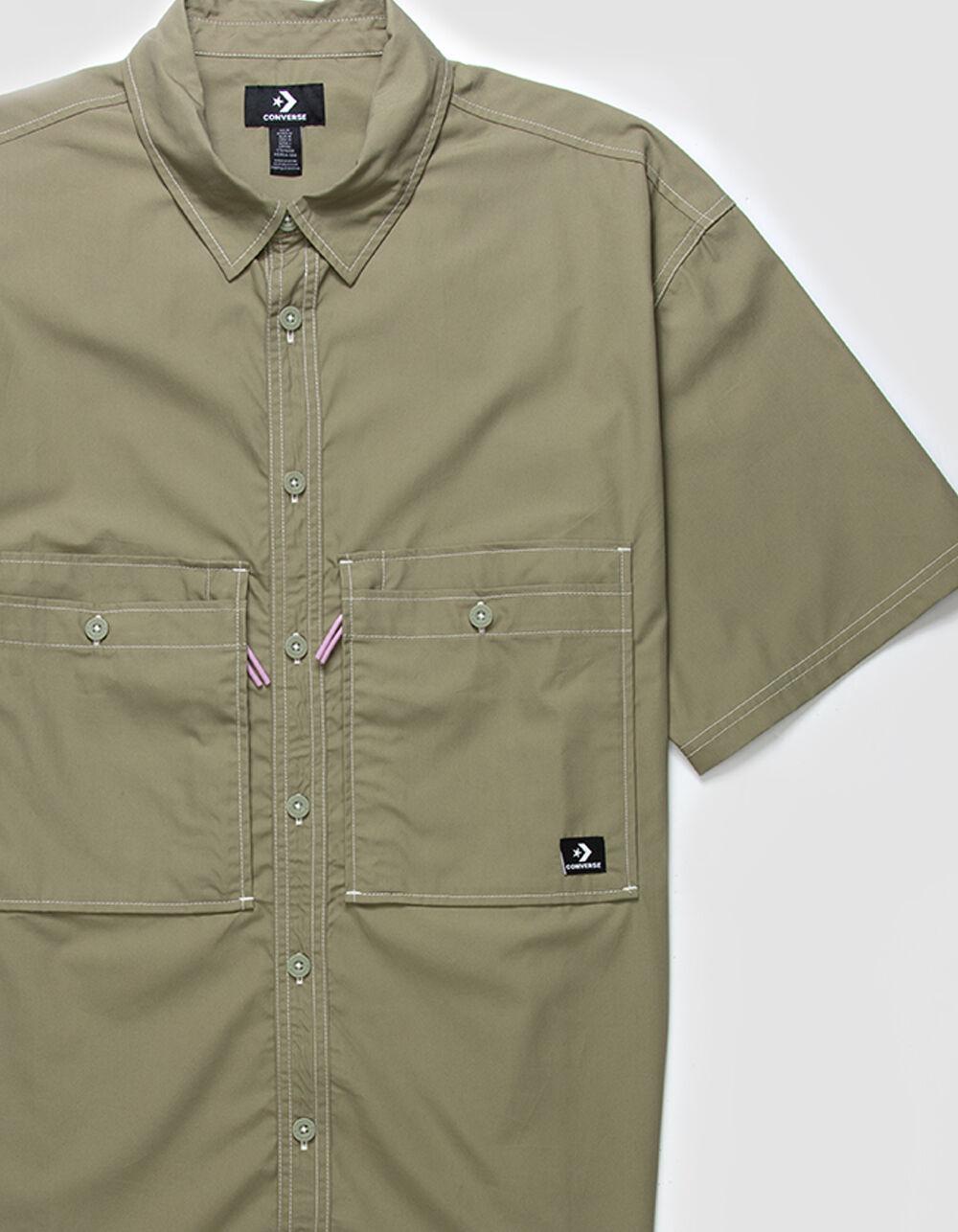 CONVERSE Utility Mens Button Up Shirt Product Image