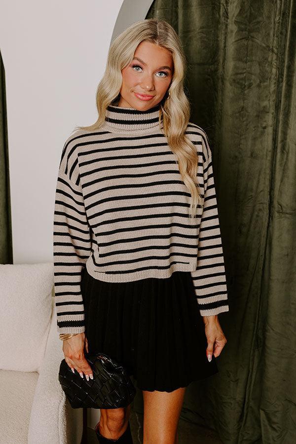 Ski Lodge Travels Stripe Sweater Product Image