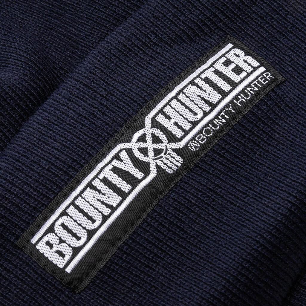 Logo Knit Cap - Navy Male Product Image