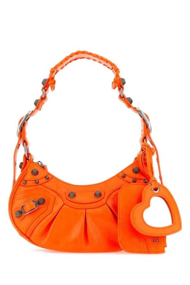 BALENCIAGA Le Cagole Xs Shoulder Bag In Orange Product Image