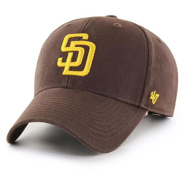 Mens 47 Brown San Diego Padres Legend Mvp Adjustable Hat Product Image