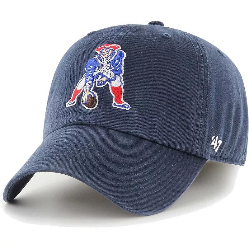 Mens 47 New England Patriots Gridiron Classics Franchise Legacy Fitted Hat Blue Product Image