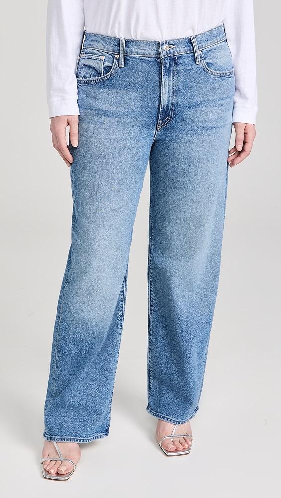 MOTHER Petite Lil Dodger Sneak Jeans | Shopbop Product Image