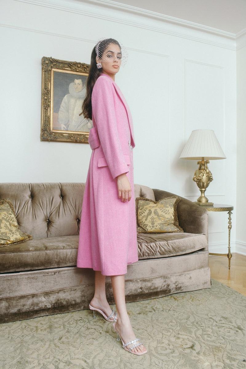 Gabriella Coat in Pink Product Image