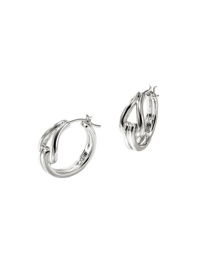 John Hardy Medium Surf Hoop Earrings Product Image