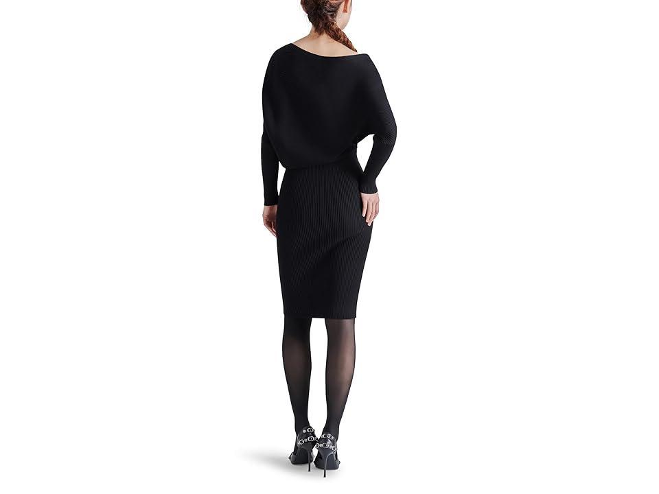 Steve Madden Lori Knit Dress in Black. Size XS. Product Image