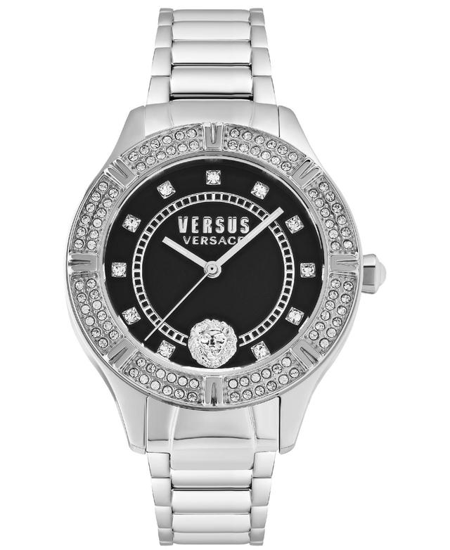 Versus by Versace Womens Canton Road Silver-tone Stainless Steel Bracelet Watch 36mm - Stainless Product Image