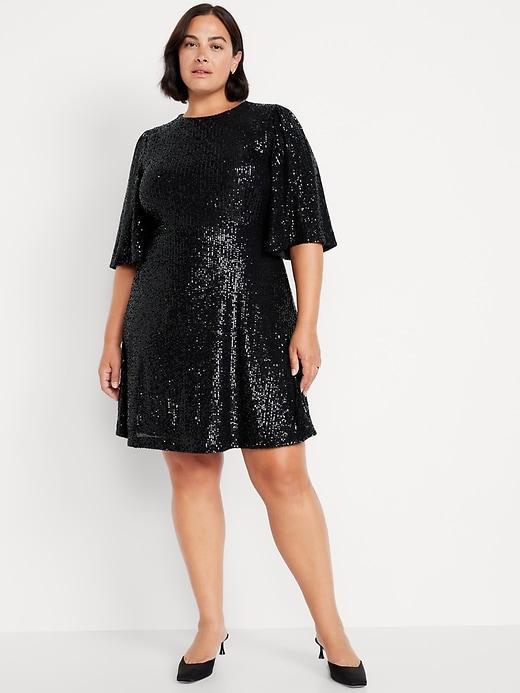 Sequin Mini Dress Product Image