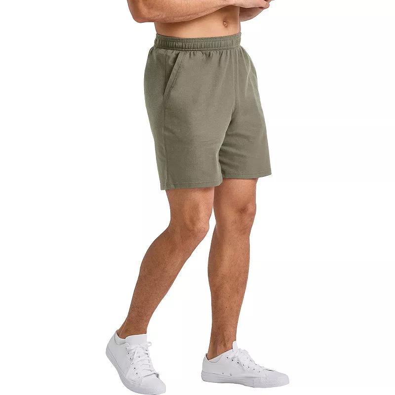 Mens Hanes Originals Shorts Light Silver Product Image