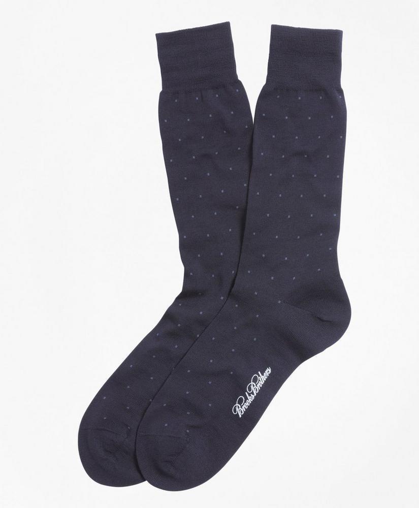 Merino Wool Big Dot Crew Socks Product Image