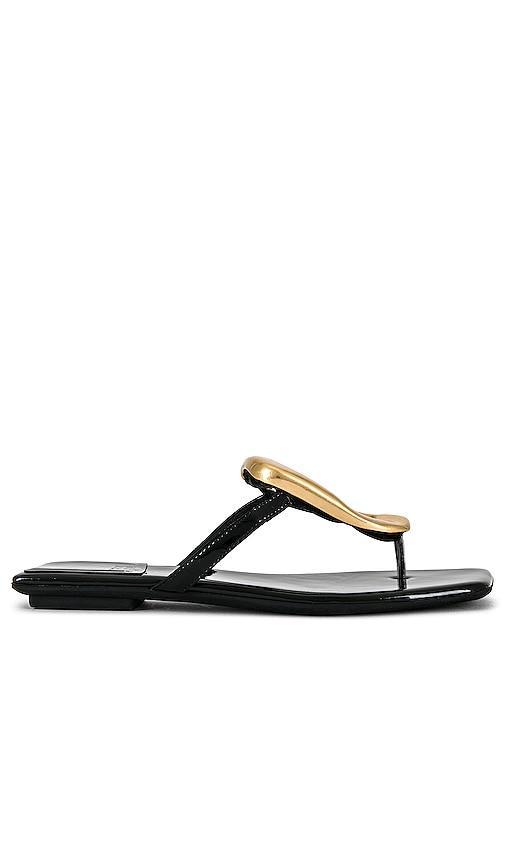 Jeffrey Campbell Linques-2 Sandal in Black. Size 6.5, 7, 7.5, 8, 8.5, 9.5. Product Image