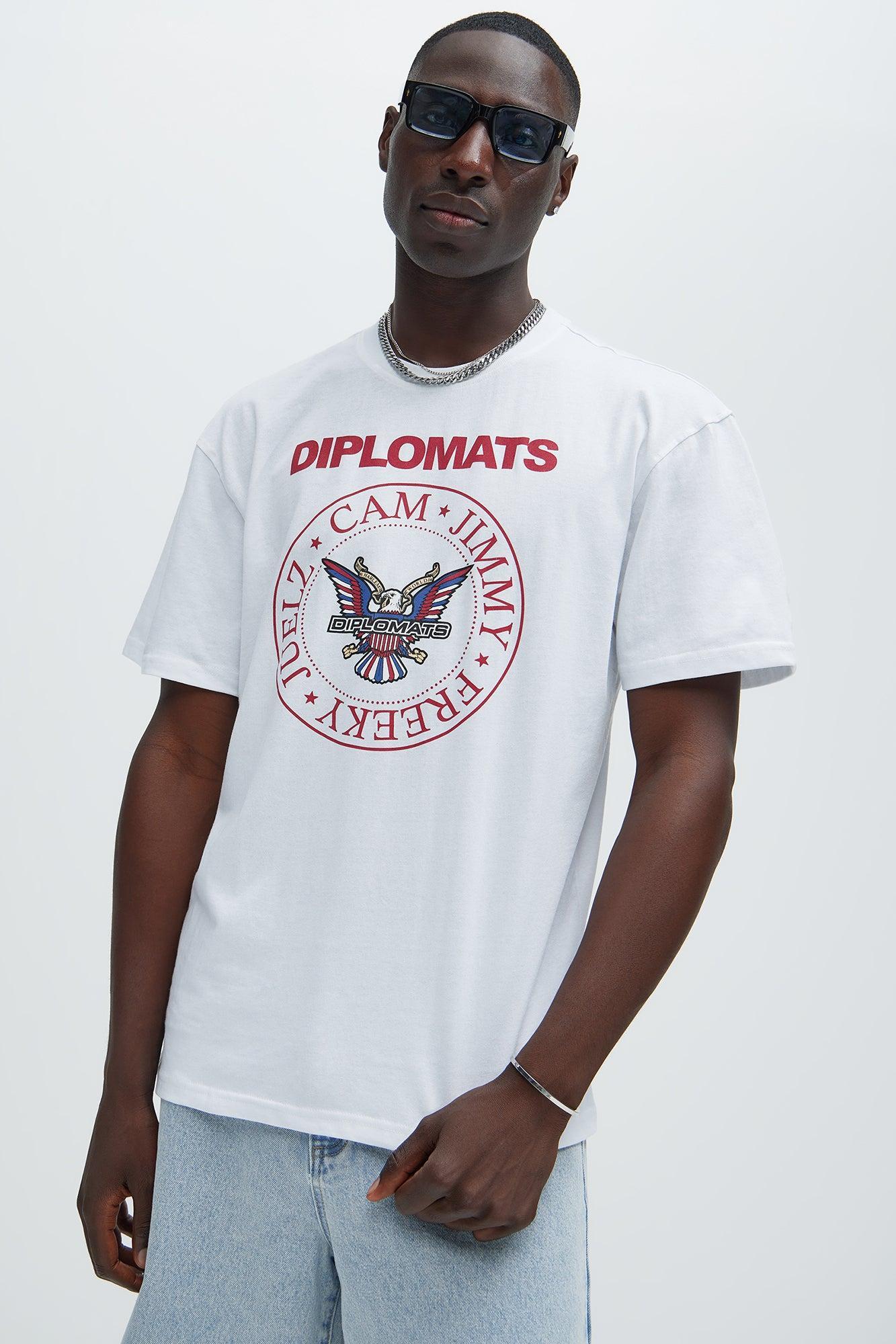 Dipset Downtown Short Sleeve Tee - White Product Image