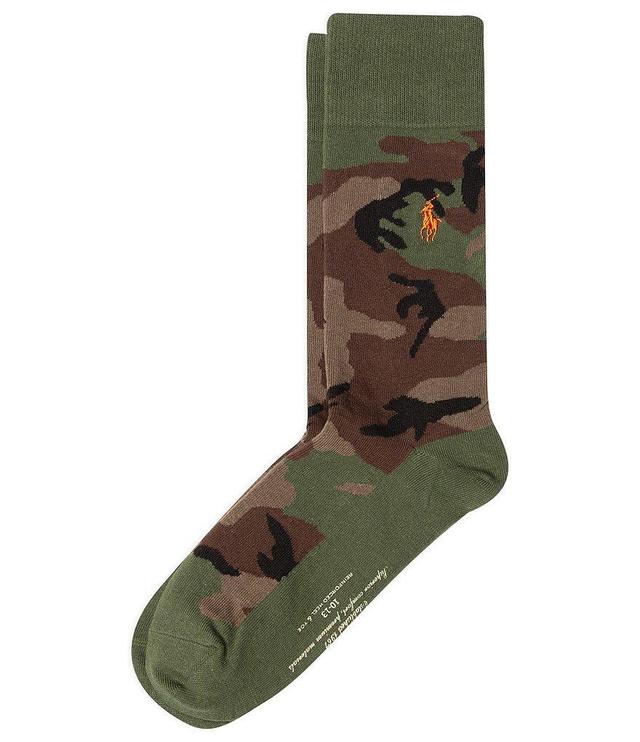 Polo Ralph Lauren Camouflage Crew Socks Product Image