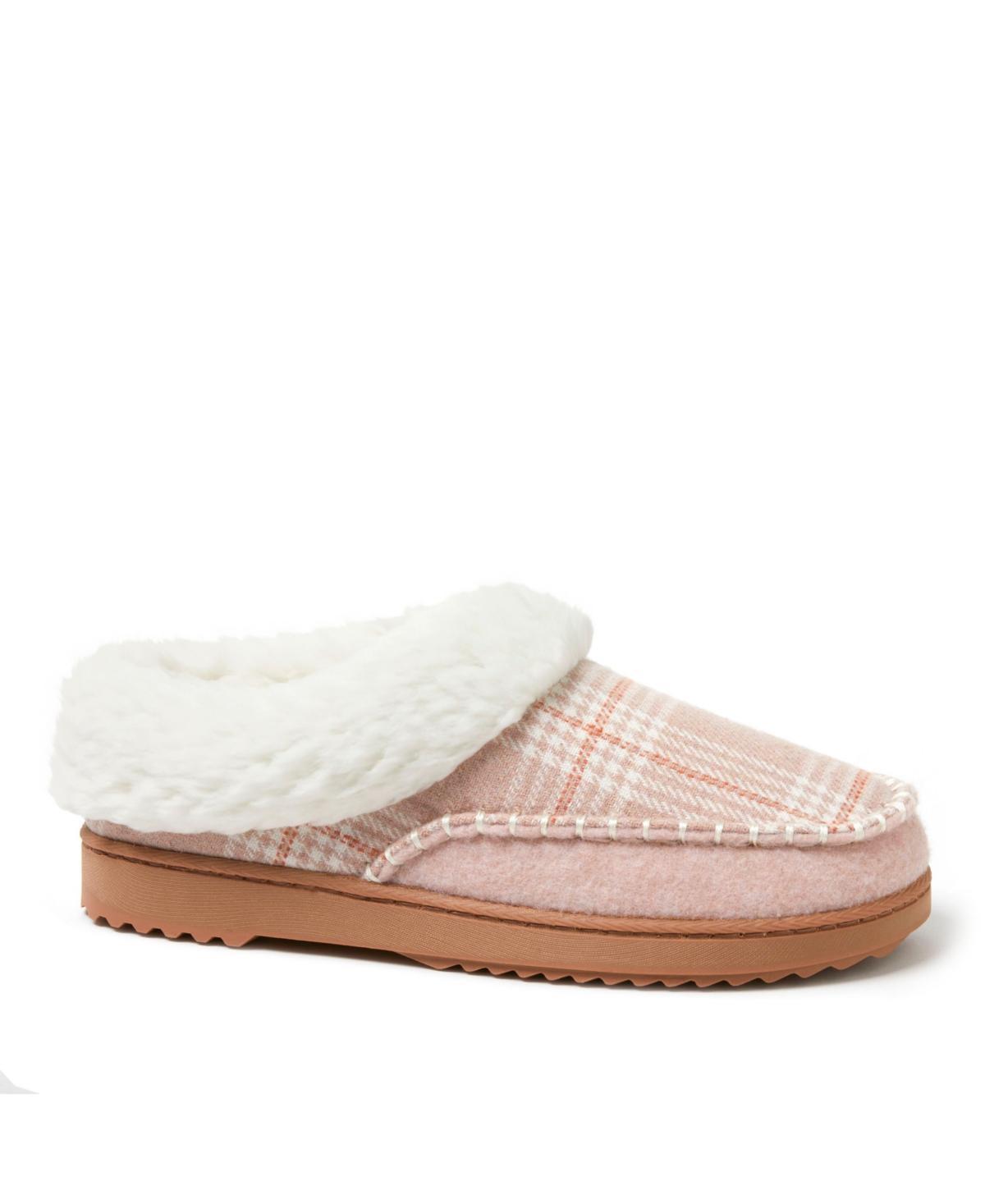 Dearfoams Nyla Felted Womens Clog Slippers Pale Pink Product Image