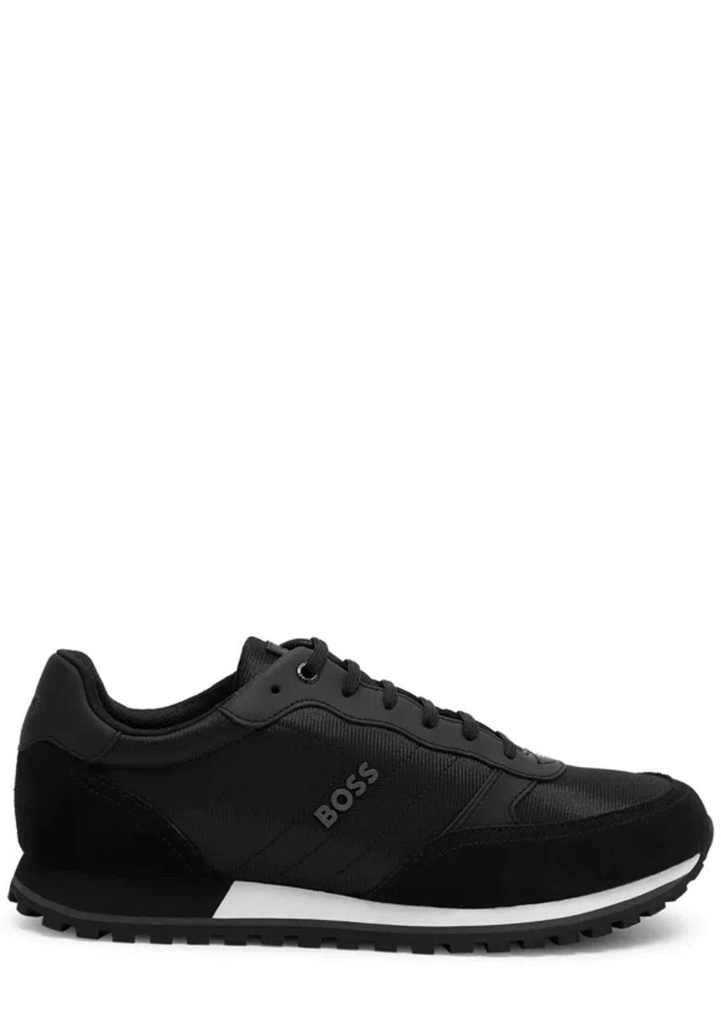 HUGO BOSS Parkour Low-top Sneakers In Black 001 Product Image