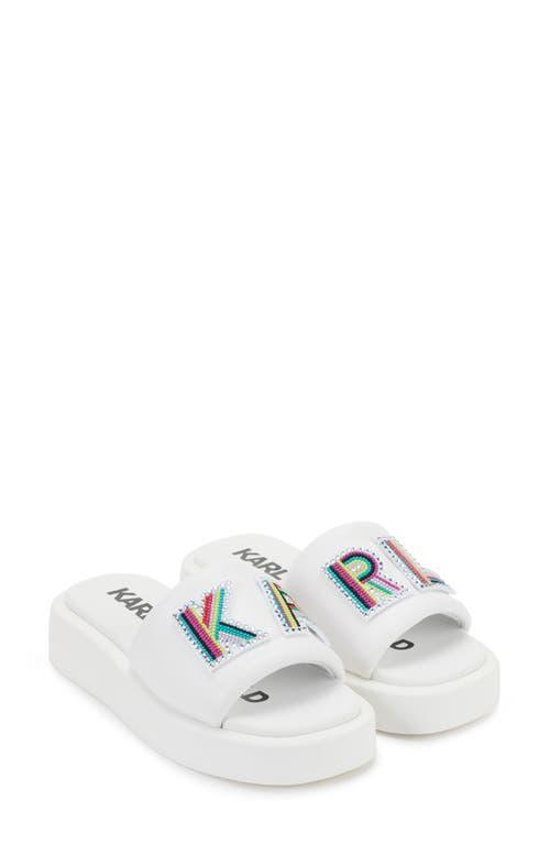 Karl Lagerfeld Paris Opal Platform Slide Sandal Product Image