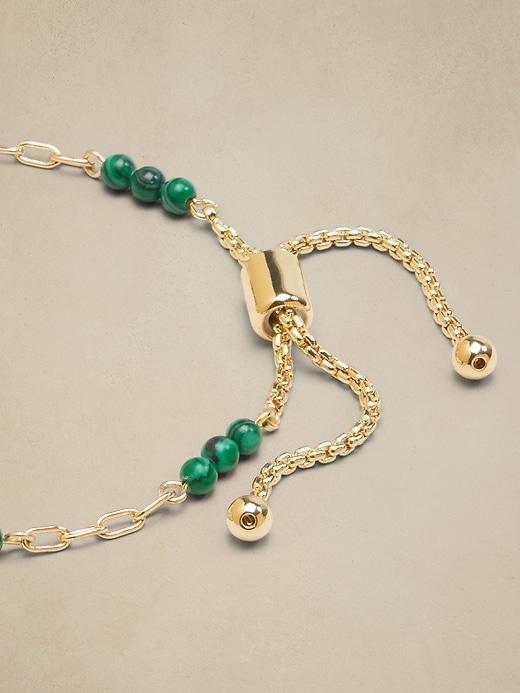 Stone Bead Pull-Through Bracelet Product Image