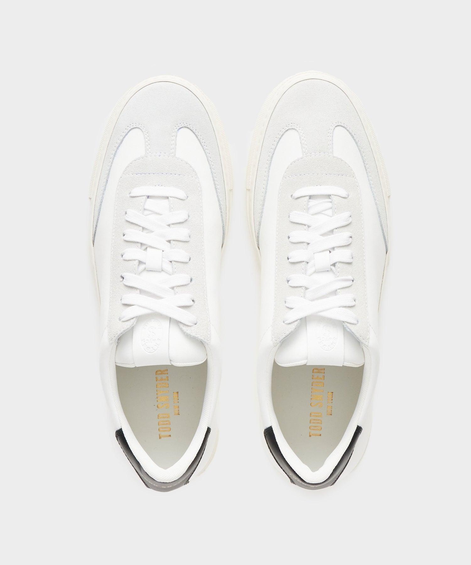 Tuscan Low Profile Sneaker in White Product Image