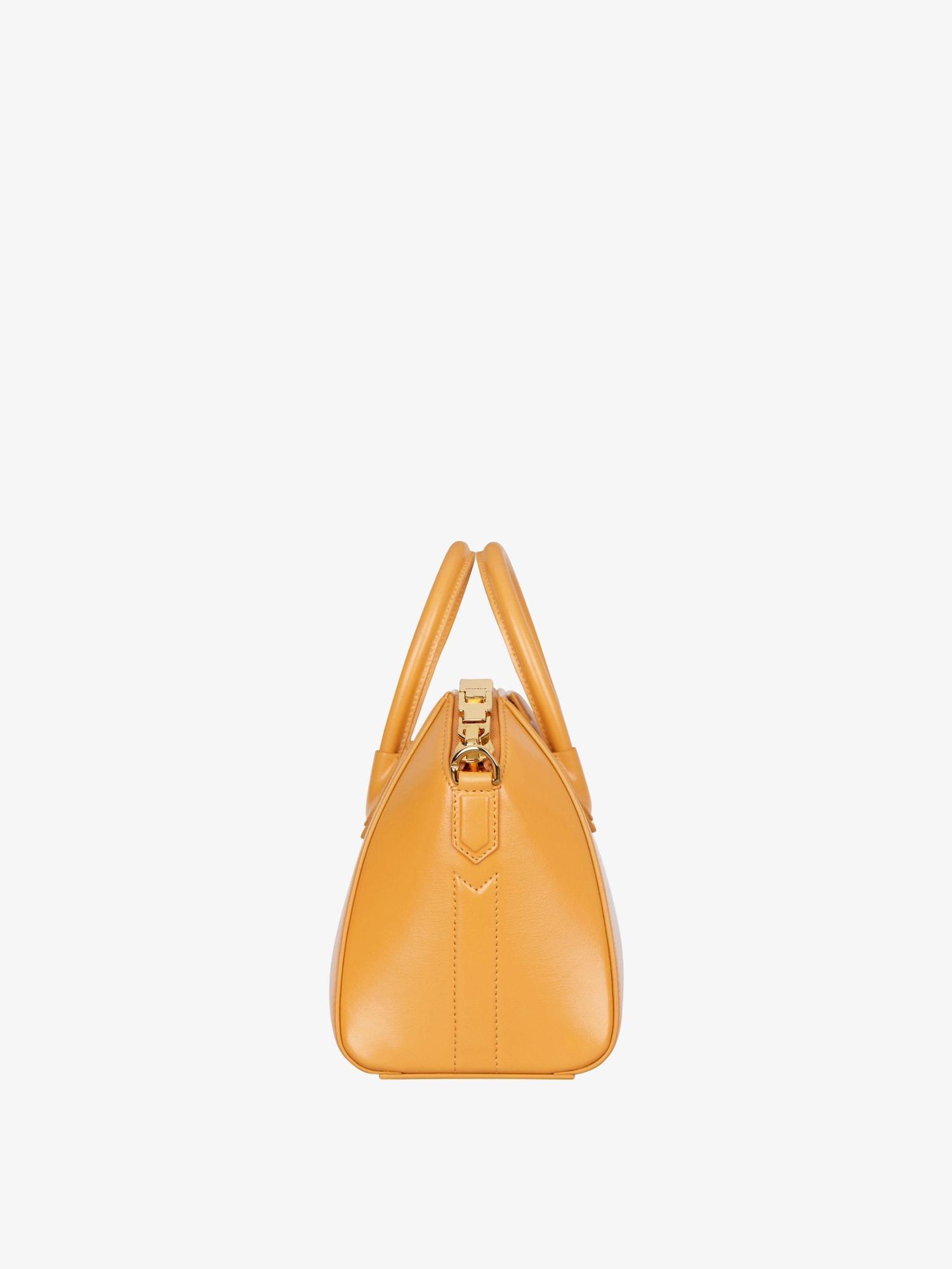 Mini Antigona bag in Box leather Product Image