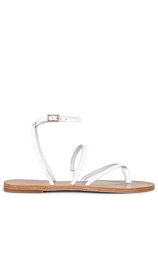 RAYE Void Sandal in Metallic Gold. - size 10 (also in 5.5, 6.5, 7.5) Product Image