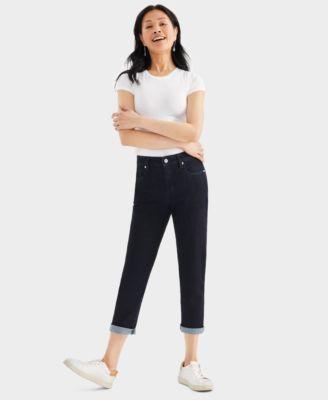 Women's Mid-Rise Curvy Capri Jeans, Created for Macy's Product Image