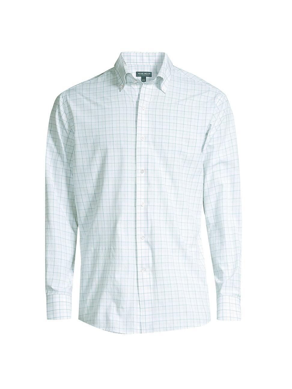 Mens Crown Crafted Wynton Performance Poplin Sport Shirt Product Image