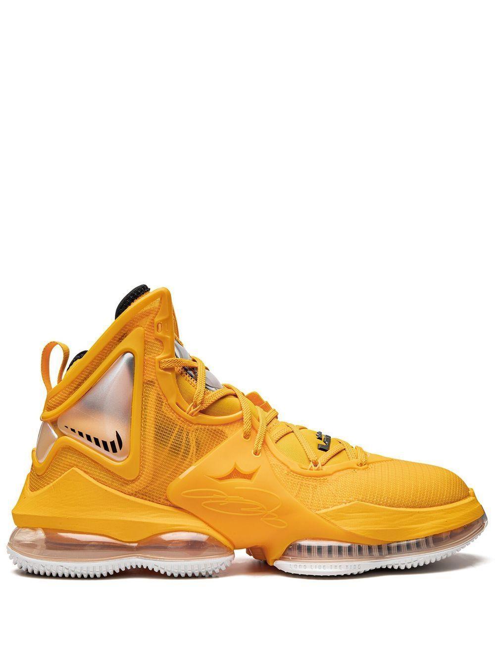 Lebron 19 High-top Sneakers In Orange Product Image