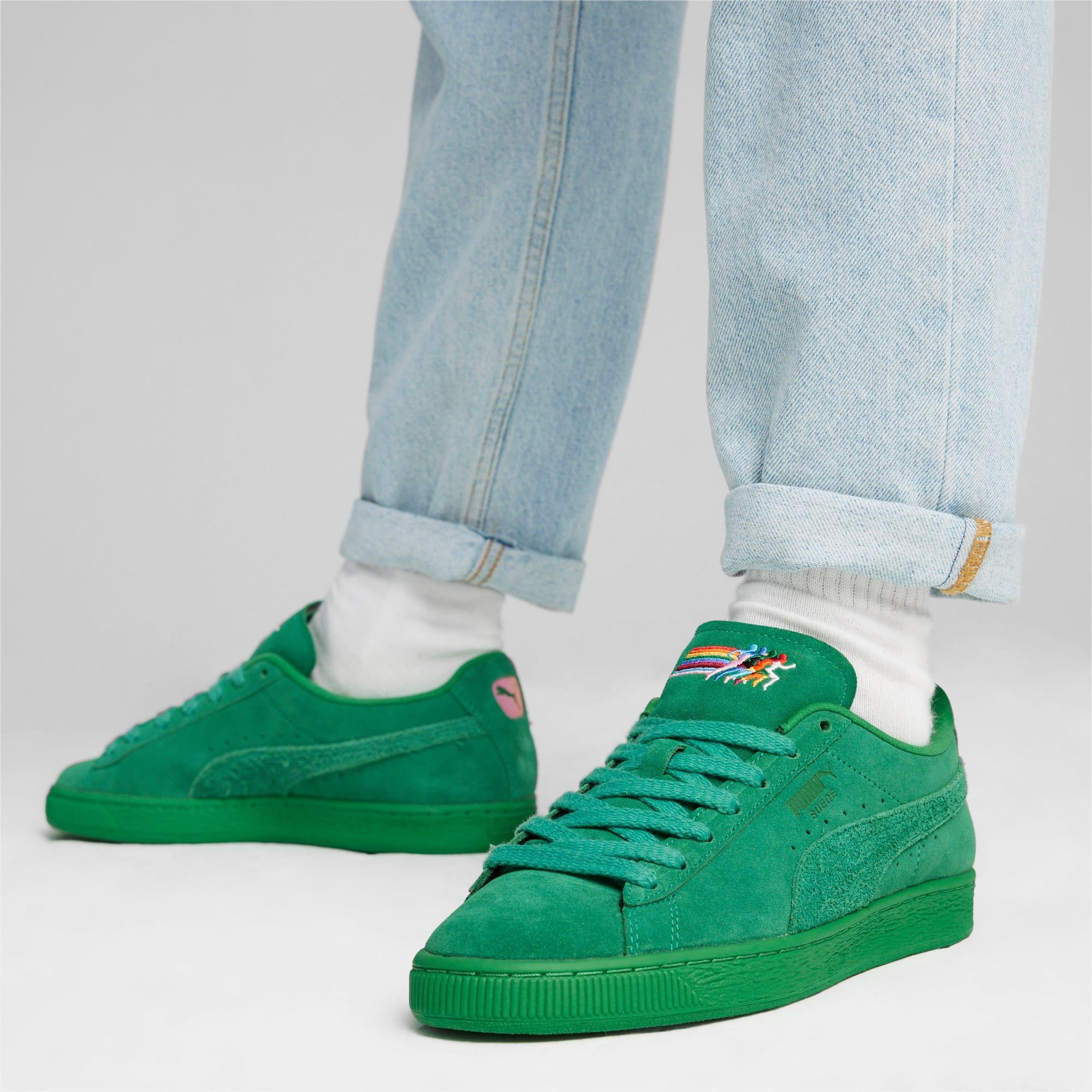 LOVE MARATHON Suede Sneakers Product Image