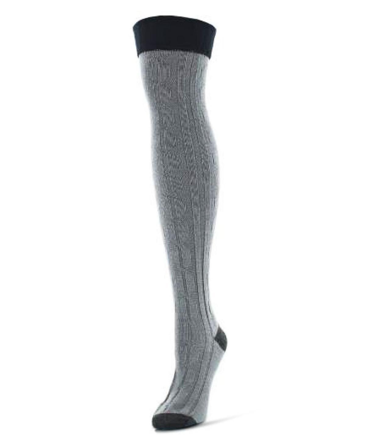 MeMoi Womens Mixed Color Over The Knee Socks Product Image