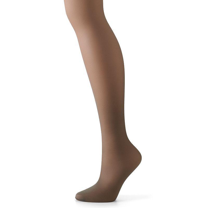 Hanes Silk Reflections Lace Top Thigh Highs Product Image