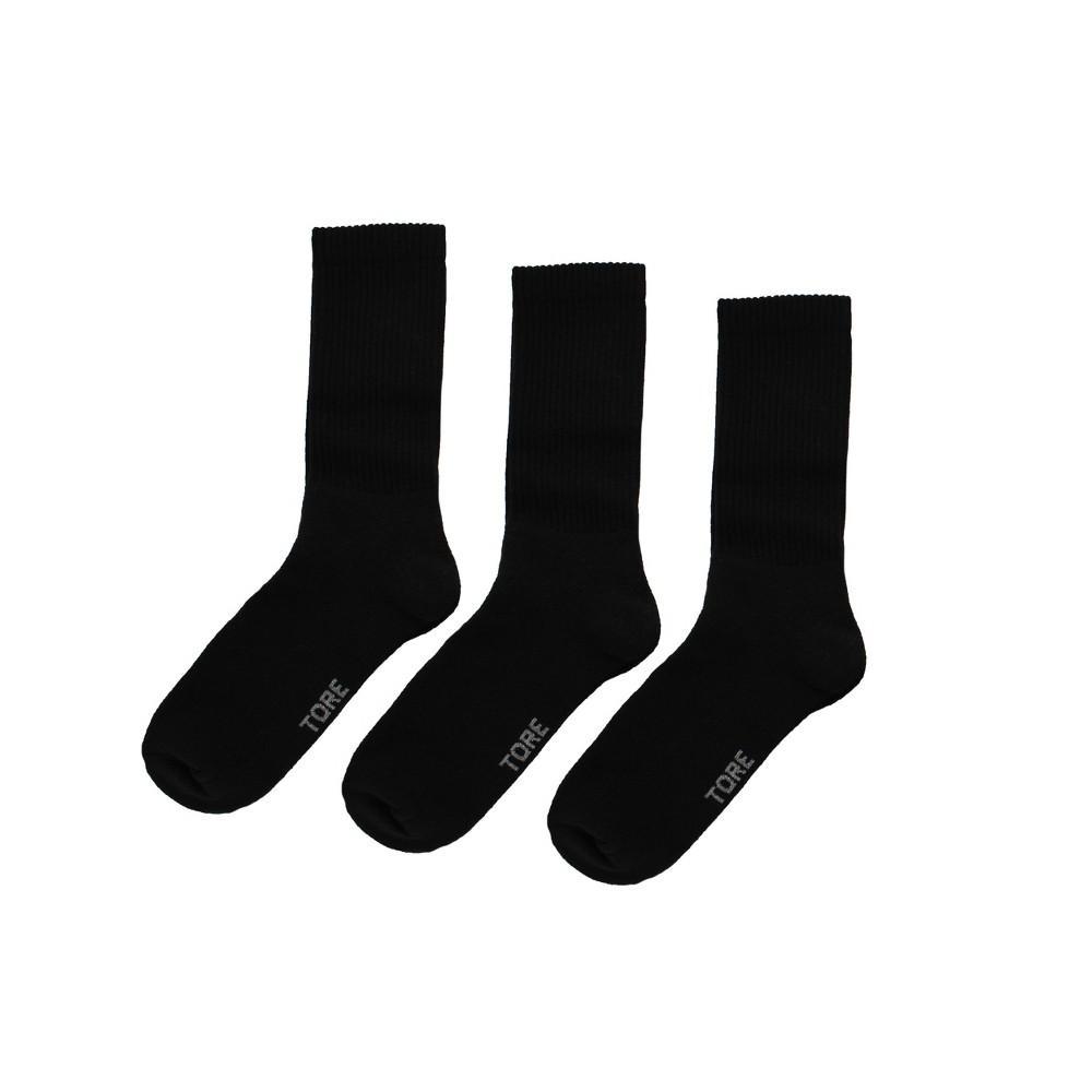 TORE Totally Recycled Mens Athletic Crew Socks 3pk 7-12 Product Image