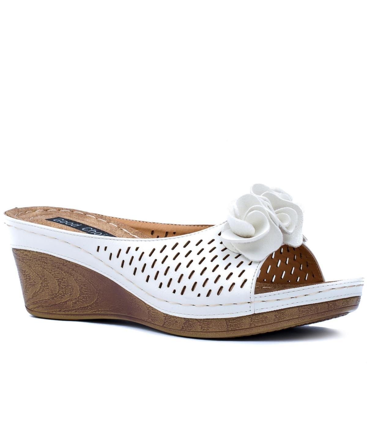 Good Choice Juliet Wedge Sandal | Womens | Blush | Size 7 | Sandals | Platform | Slide | Wedge Product Image