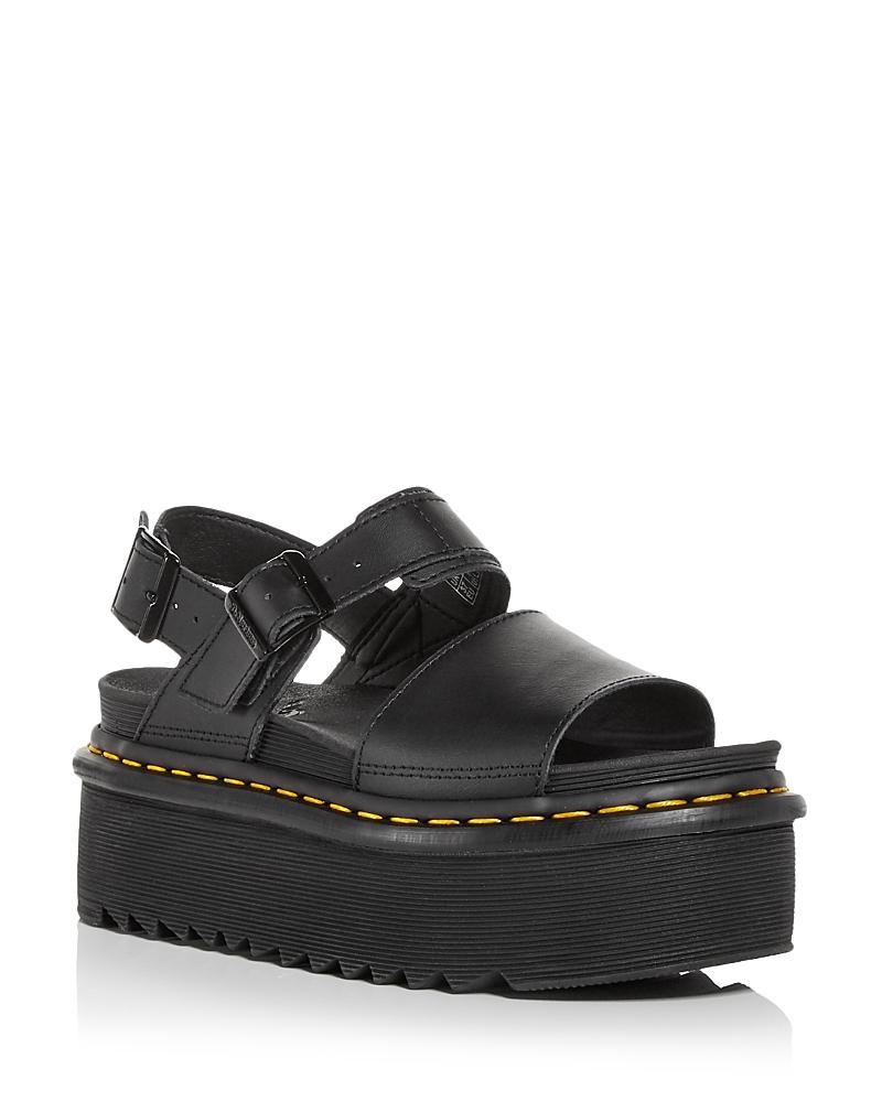 Dr. Martens Womens Voss Quad Slingback Platform Sandals Product Image