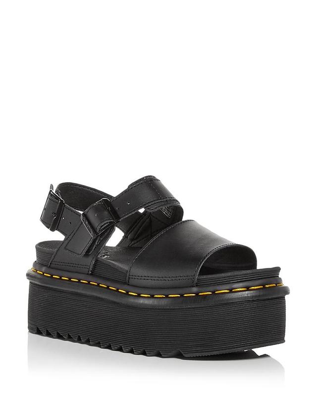 Dr. Martens Voss Quad Hydro Leather Platform Sandal Product Image